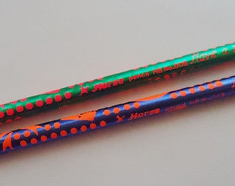 Vintage - Have a Nice Day- Set of two Metallic Pencils.