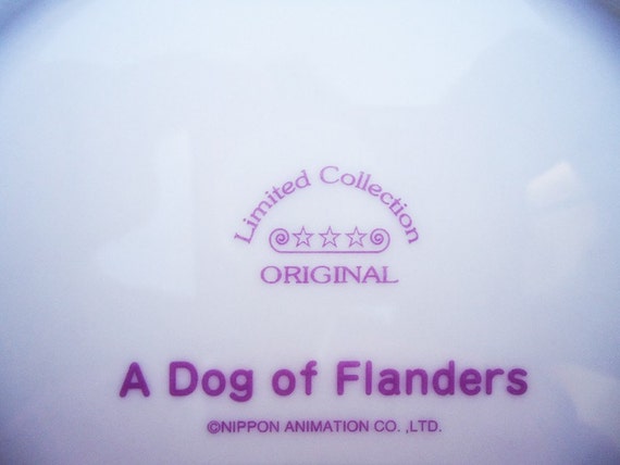 A Dog of Flanders Plate.1975 - Etsy