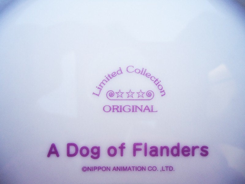 A Dog of Flanders Plate.1975 - Etsy
