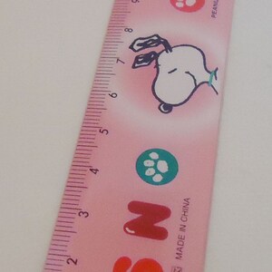 The Snoopy Pencil and Ruler.90s.From Peanuts image 3