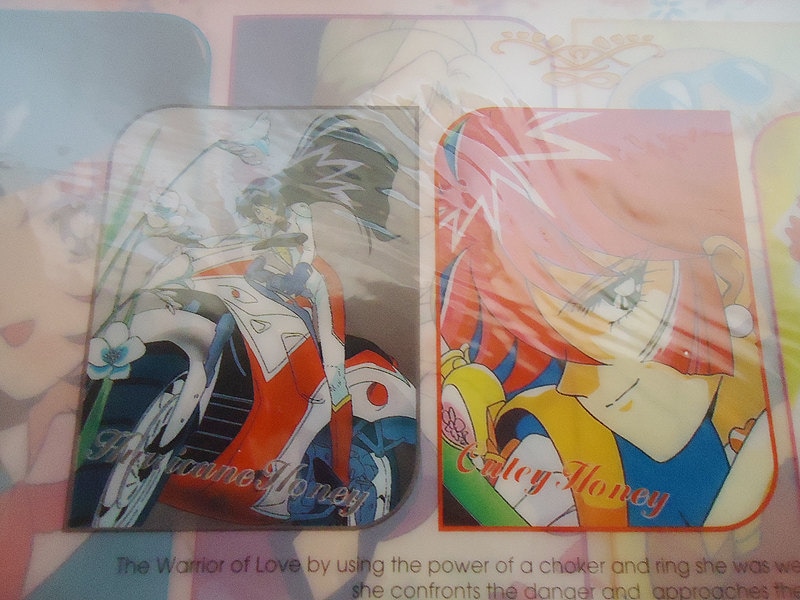 The Cutie Honey Manga.totally 70s Design File Folder. - Etsy