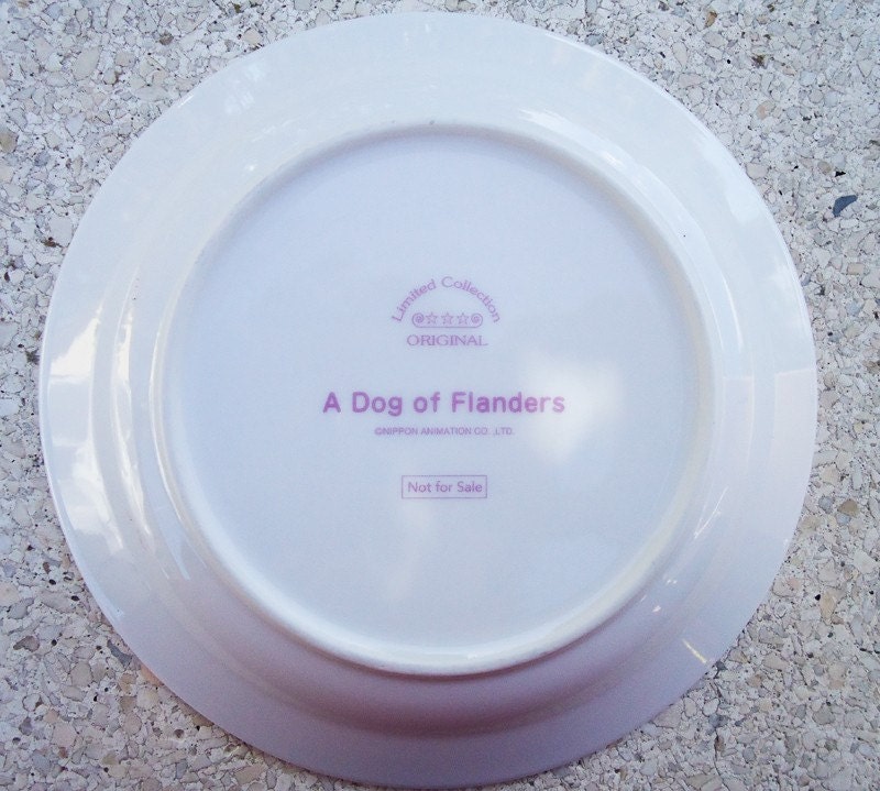 The Dog of Flanders Plate.1975 - Etsy Hong Kong