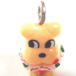 Die Hochzeit Peko-chan Super Tiny Dog.Anhänger.70er Jahre