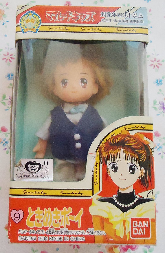 Marmalade Boy Miki Anime Vintage Mini Doll Figure Toy by BANDAI 1994 VINTAGE NEW