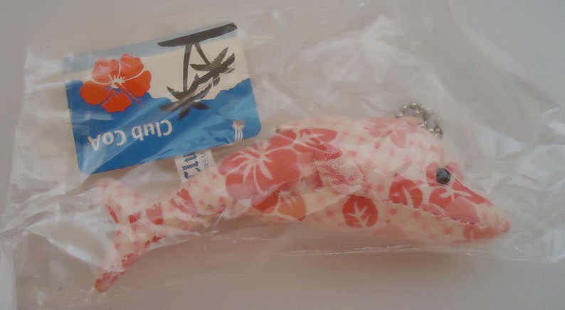 Pink Lucky Dolphin Chain.Japanese