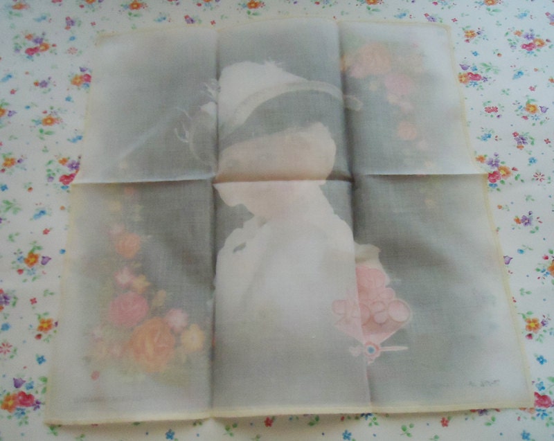 The Authentic Rose of Versailles Handkerchief.lady Oscar