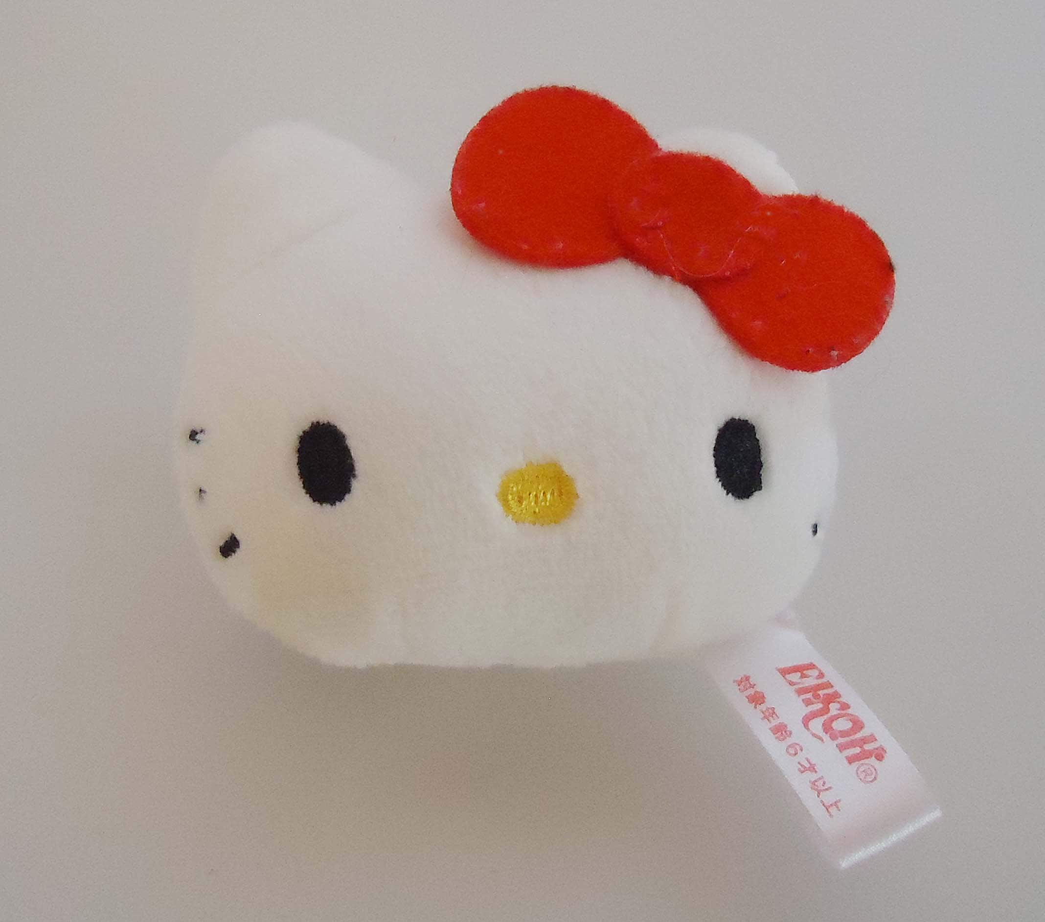 The Lovely Hello Kitty Sanrio Head Pendant Plush.rare - Etsy, image size:2136x1884