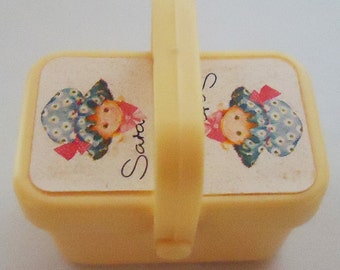 The Sweetest Basket Pencil Sharpener .80s.Sara
