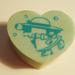 The Tiny candy SUper RaRe Bubble Victoria fancy Gakken eraser.80s