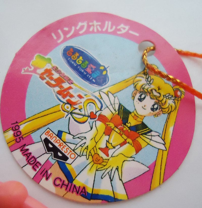 The Sailor Moon Cute Five Figurine Rings Pendant or Rings
