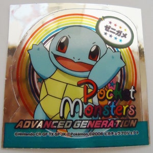 Die Sechs Authentische Pokemon Japanischen Stickers.Nintendo