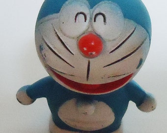 The Authentic Doraemon Rubber Figure.Sweet Magic.90s