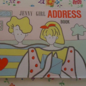 Jenny Girl Adress Books.80s