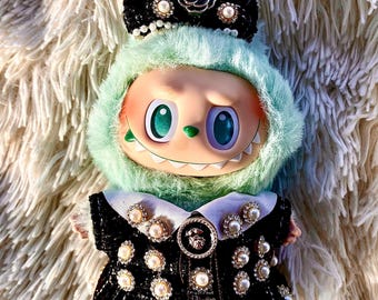 LaBubu Bling Outfit, Prettiest Pearl Dress, for formal occasions
