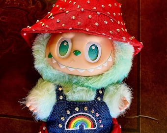 Labubu Bling Rainbow Outfit