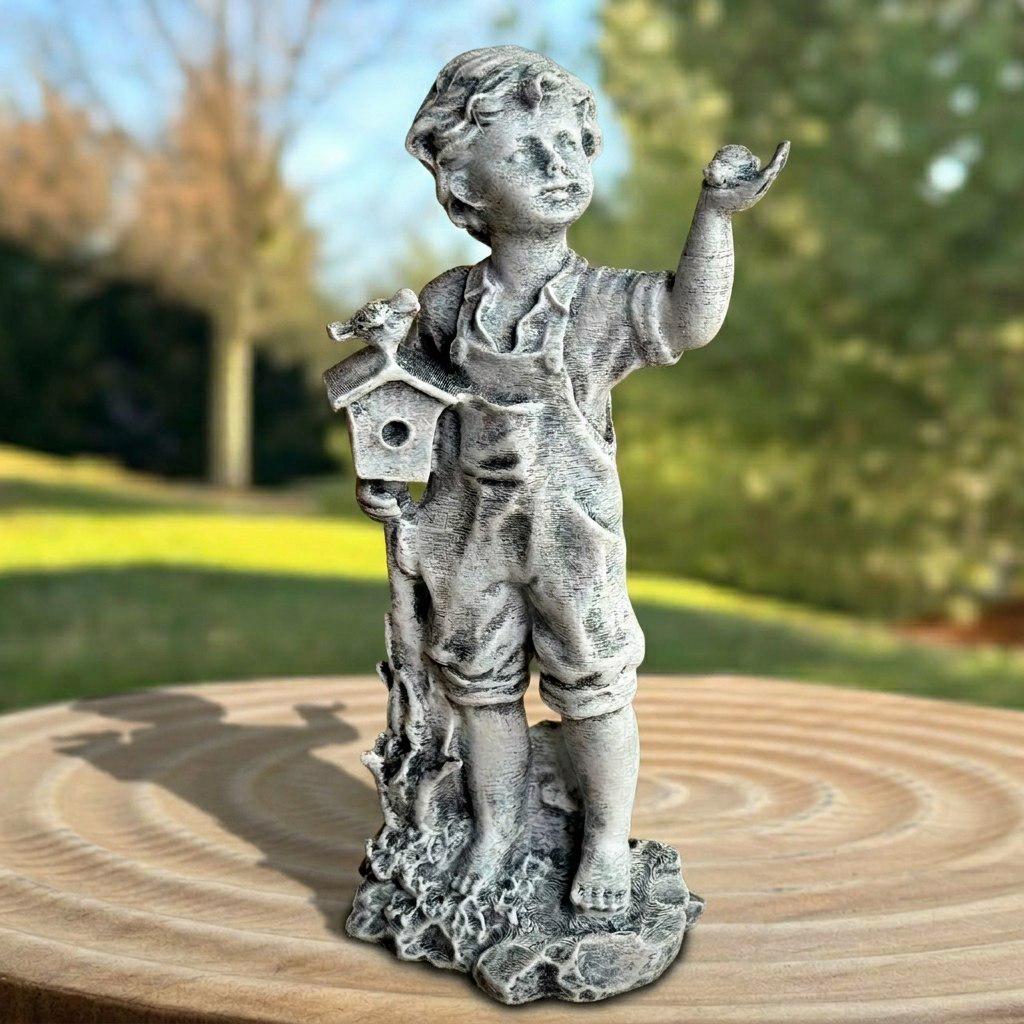 Boy Statue Vintage - Etsy