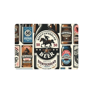 Vintage Beer Metal Art Sign, Rustic Wall Decor, Brewery Sign, Man Cave Decor, Gift for Beer Lovers