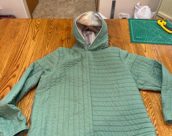 Upcycled Quilt Hoodie
