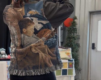 Upcycled Blanket Hoodie