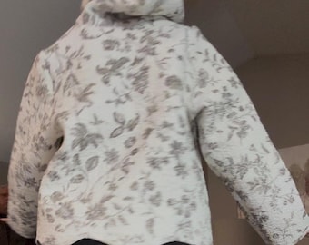 Upcycled Quilt Hoodie