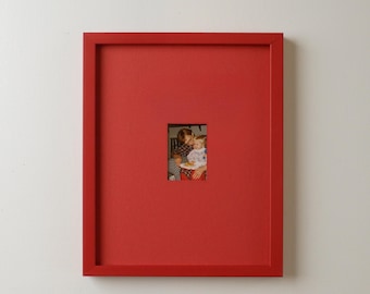 16 x 20 Custom Monochromatic Picture Frame: Colorful Home Decor