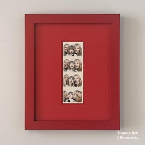 Monochromatic Photobooth Strip Frame: Modern 8x10 Photo Display image 9