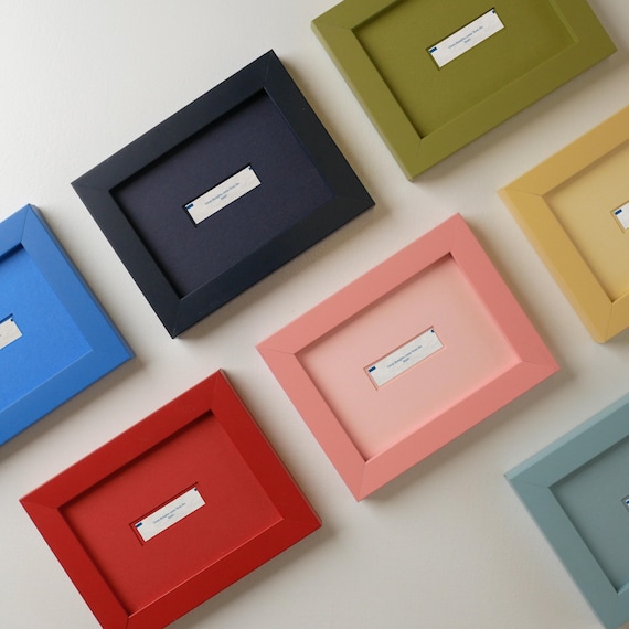 Fortune Cookie Picture Frame | Custom Monochromatic Keepsake Frame