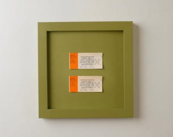 Square Custom Picture Frame | Modern Monochromatic Photo Frame
