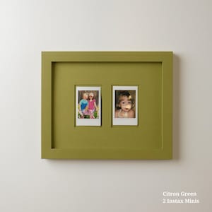 Kleurrijke polaroidfotolijst: modern monochromatisch decor, 8 x 10, gemaakt in Ohio afbeelding 7