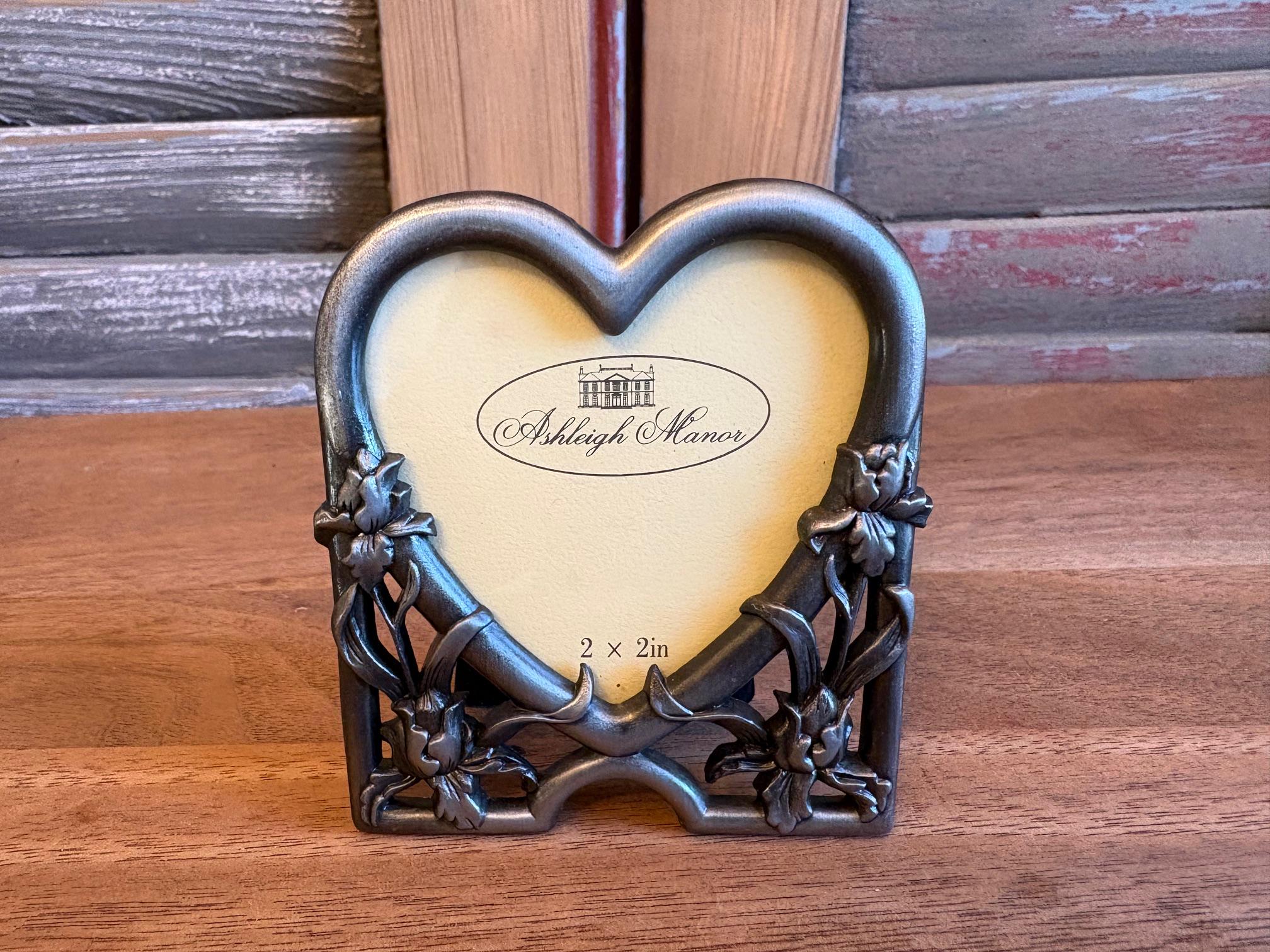 Vintage Heart Picture Frame Small - Etsy