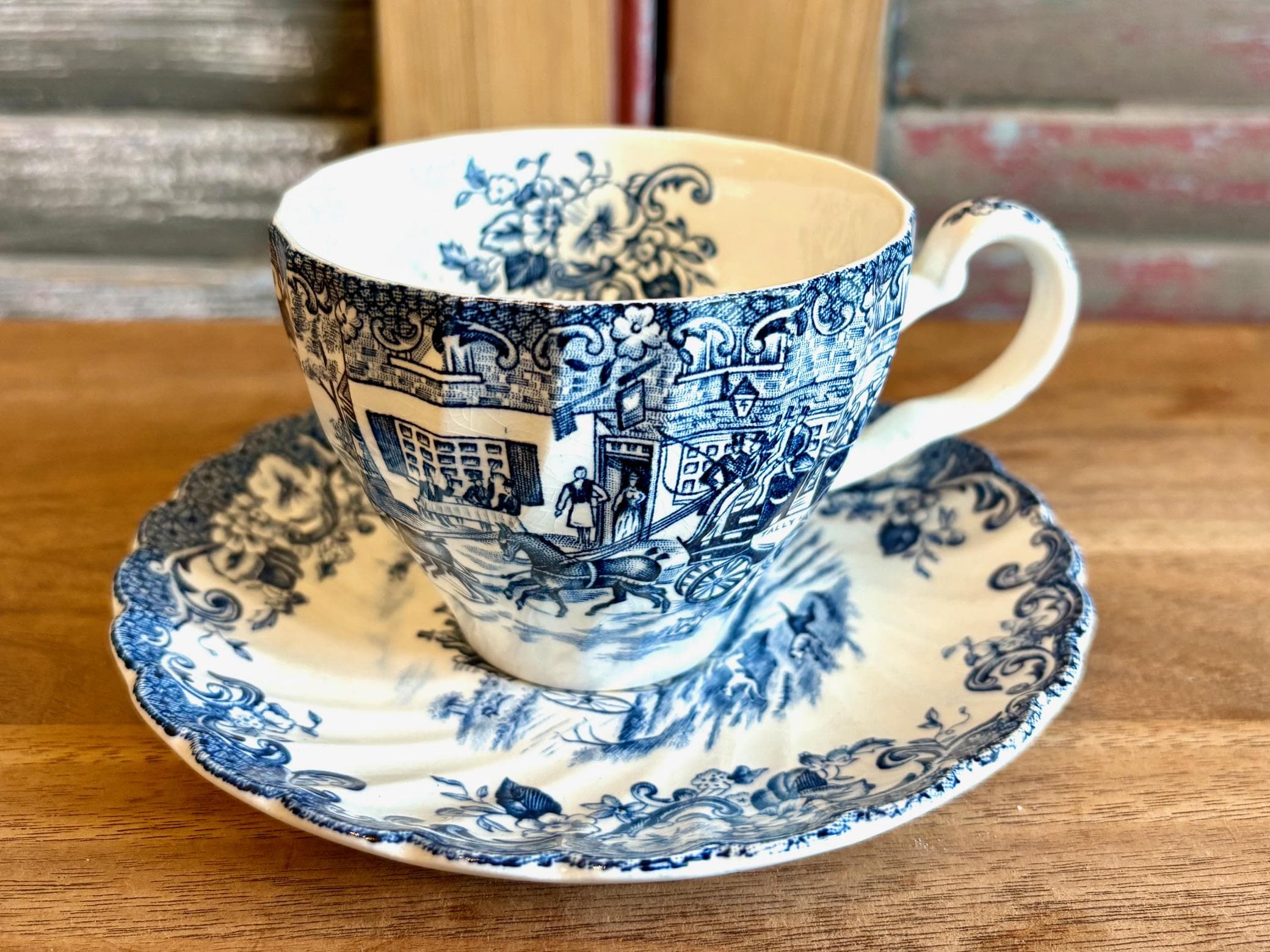 Johnson Brothers Coaching Scenes Tea - Etsy