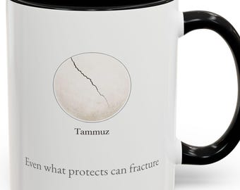 Tammuz - Jewish Contemplative Mug from the Calendar | Jewish Coffee Mug | Jewish Gifts