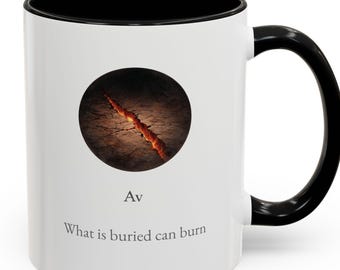Av - Jewish Contemplative Mug from the Calendar | Jewish Coffee Mug | Jewish Gifts