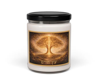 Tree of Life Candle | Etz Chaim Jewish Mystical Candle