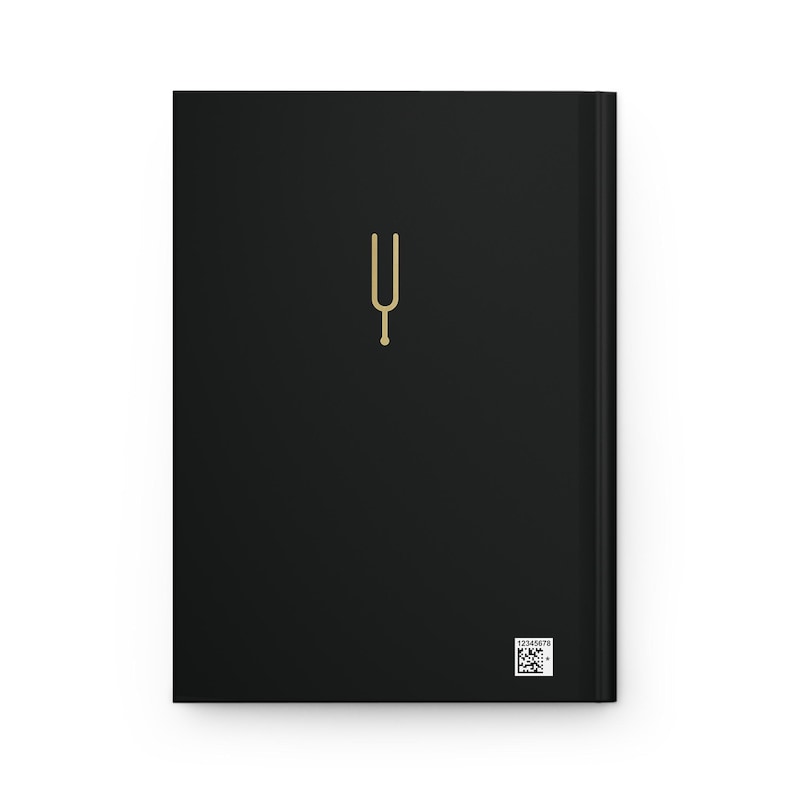 Avra KeDavra Journal - Mystical Black & Gold Notebook image 4