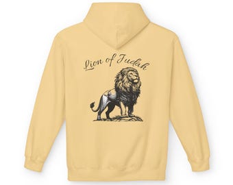 Lion of Judah Fleece Hoodie