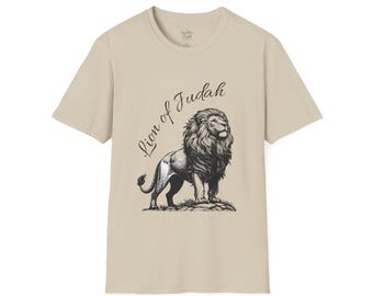 Lion of Judah, Graphic Unisex T-Shirt, Softstyle Tee