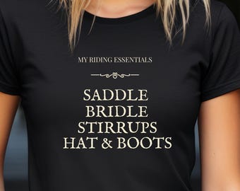 Cowgirl Barrel Racing T-Shirt, Rodeo Mama Equestrian Tee, Western Horse Girl Shirt
