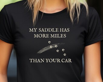 Cowgirl Barrel Racing Shirt, Western Horse Girl Shirt, Funny Rodeo Mama Equestrian T-Shirt