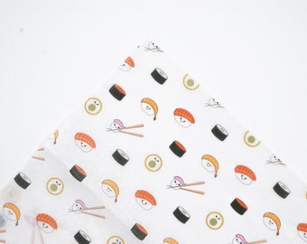 Carta velina per sushi, 100% riciclata, confezione da 5 fogli