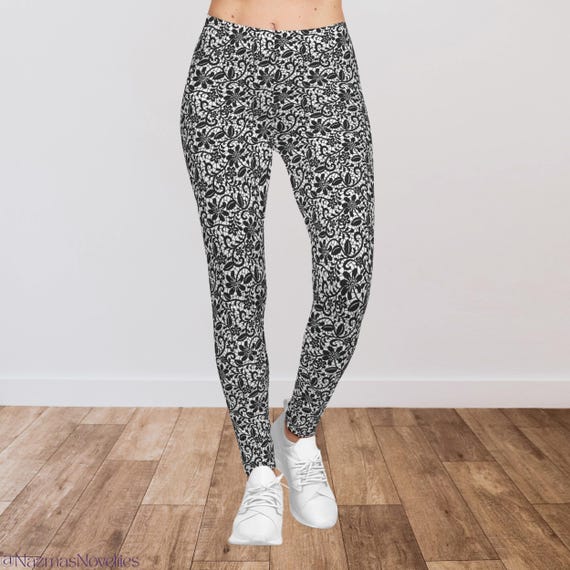 新品　easyoga 花柄 ヨガパンツ ハイウエスト ハイウエスト花柄ヨガパンツ 新品 easyoga 花柄 ヨガパンツ ハイ