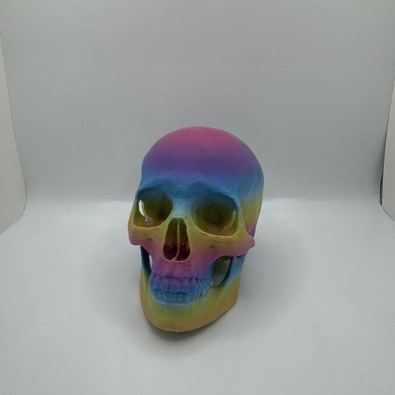 Rainbow Skull