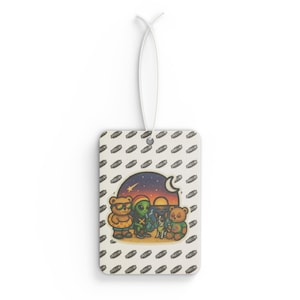 Whimsical Car Air Freshener - Cute Characters, Air Refreshing, Fun Gift, Aromatic Decor, Road Trip Essential
