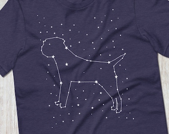 Border Terrier Constellation T-Shirt | Border Terrier Shirt | Border Terrier Gift | Gift for Border Terrier Owners