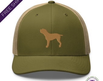 Wirehaired Pointing Griffon Trucker Cap | Wirehaired Pointing Griffon Hat | Wirehaired Pointing Griffon Gift