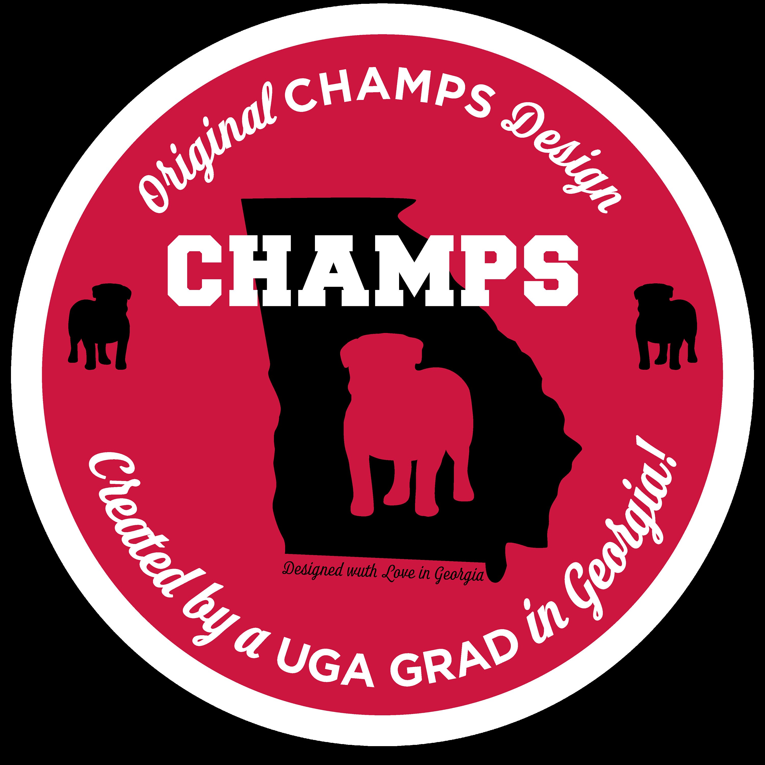 UGA Champs Hat Youth Size With Bulldog 