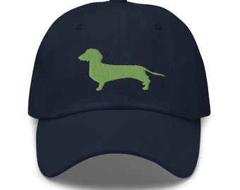 Dachshund Lover Embroidered Baseball Cap | Dachshund Weiner Dog Gift | Dachshund Hat | Dog Mom Gift | Dog Dad Gift