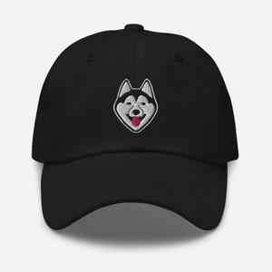 Husky hat with paws hot sale