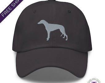 Greyhound Baseball Cap | Greyhound Dad Hat | Greyhound Hat | Greyhound Dad Gift | Greyhound Mom Gift | Greyhound Lover Gifts