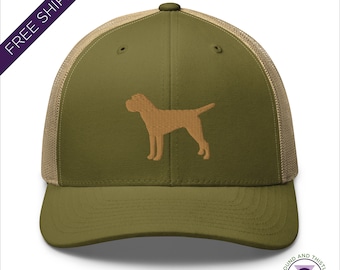 Border Terrier Trucker Cap | Border Terrier Trucker Hat | Terrier Hat | Border Terrier Lover | Border Terrier Present | Hound and Thistle